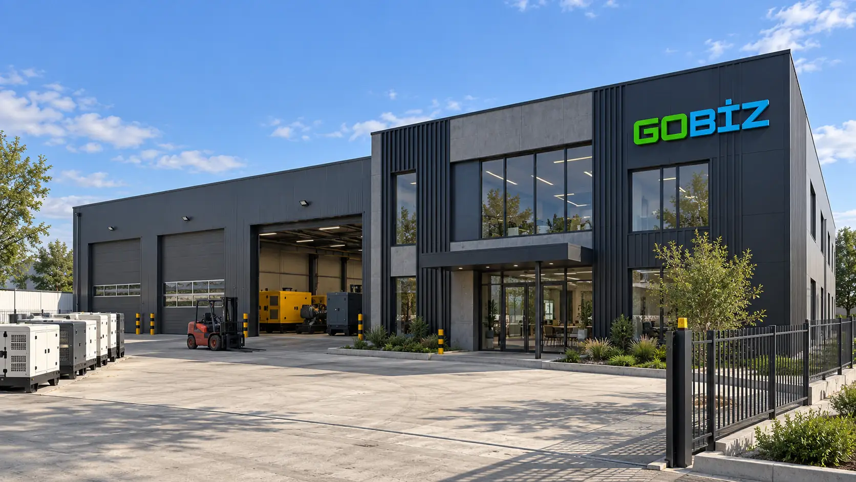 GOBIZ office and warehouse building